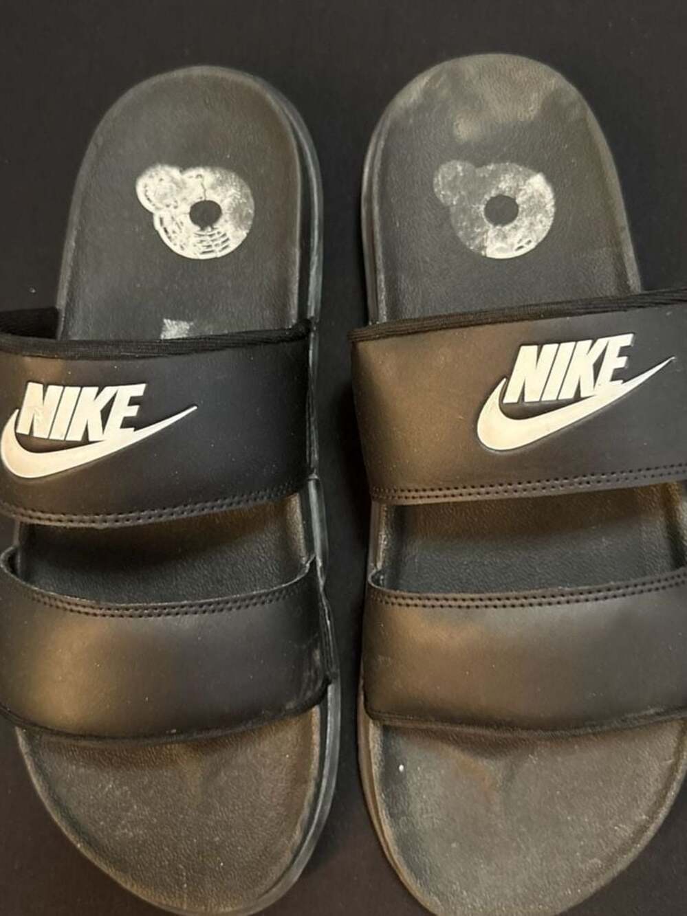 Nike Women's Offcourt Duo Slide Sandals - Black/White. SZ 11